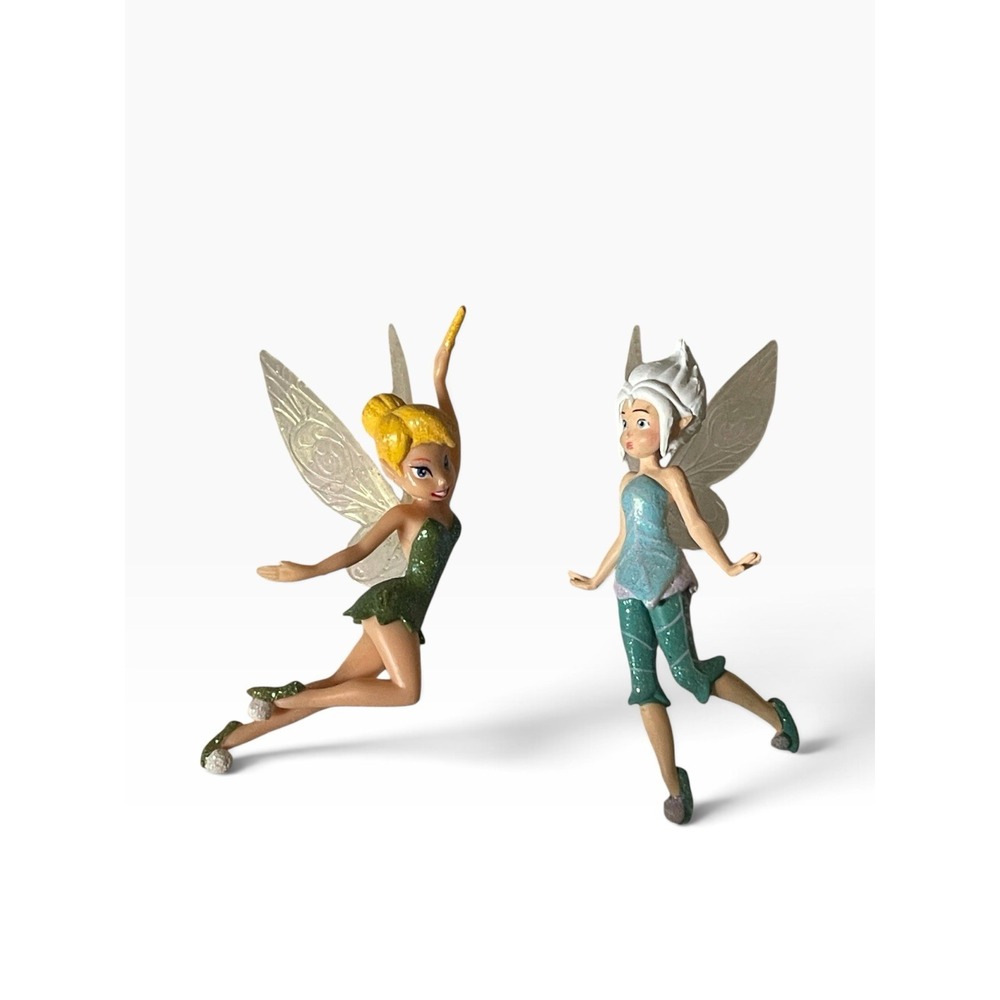 Disney Fairies Glittery Figures Cake Toppers Disney Parks Replacements No Stands